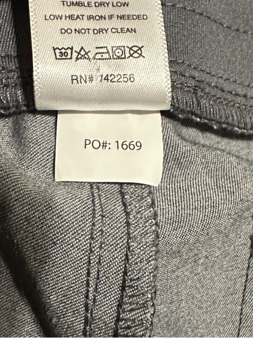 Figs Gray Drawstring Jogger Scrub Pants - Picture 3 of 10